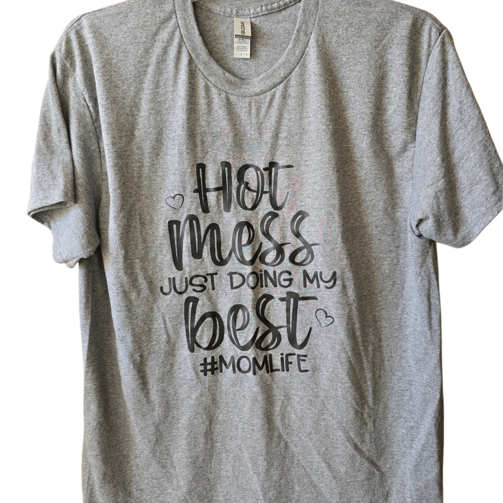 Gildan Gray Heavy Cotton Tee